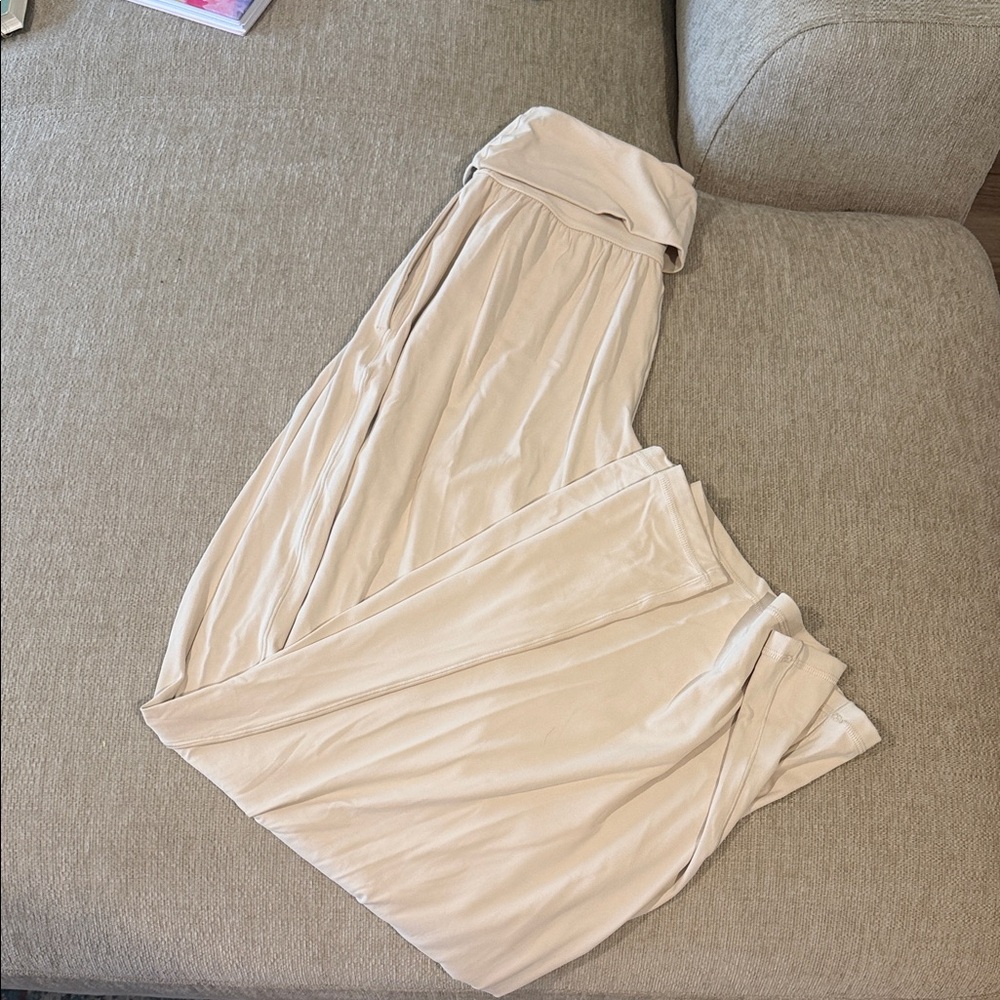Aerie Wide Leg Fold-Over Pants